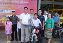 ວິສາຫະກິດເອກະຊົນຫວຽດນາມສະຫນັບສະຫນູນການສຶກສາຂອງເດັກນ້ອຍລາວ