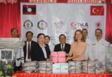 ຕວັກກີ ສະໜັບສະໜູນອຸປະກອນການແພດ ມູນຄ່າ 35,120 ໂດລາ ໃຫ້ໂຮງໝໍແຂວງສາລະວັນ.