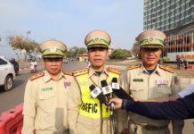 ນະຄອນຫຼວງວຽງຈັນປະກາດໃຊ້ ລະບົບການຈະລາຈອນໃໝ່ໃນ 9 ເສັ້ນທາງເພື່ອຮອງຮັບລະບົບການຂົນສົ່ງໂດຍສານດ່ວນ (BRT).