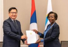 เอกอัครราชทูตลาวได้รับการแต่งตั้งให้เป็นผู้แทนส่วนตัวของประธานาธิบดีทองหลุนประจําภาษาฝรั่งเศส