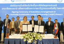 ลาว และ ออสเตรเลีย ลงนามความร่วมมือด้านพลังงานที่ยั่งยืน ระยะที่ 2 (LASEP II)