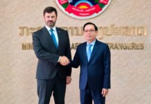 Lào chào mừng Thứ trưởng Ngoại giao Belarus đến thăm