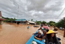 ทางการลาว เร่งช่วยเหลือผู้ที่ ได้รับผลกระทบจากน้ําท่วม และ ดินถล่มทั่วประเทศ