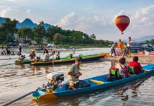 Tourist arrivals to Laos increased by 15 percent in the first eight months of 2025.