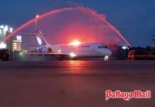 Lao Airlines เปิดตัวเที่ยวบิน เชื่อม เวียงจันทน์ -กรุงเทพฯ ด้วย เครื่องบิน C909 จีน