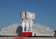 The Laos-Vietnam Friendship Park officially opened on December 2, 2025.