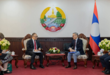 Laos welcomed the Australian Special Representative.