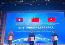 Laos, Vietnam, and China Launch Border Law Enforcement Cooperation Mechanism