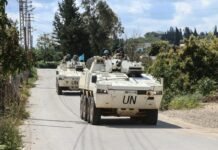 UNIFIL stated that Israeli military force “IDF”, violated United Nations Security Council Resolution 1701.