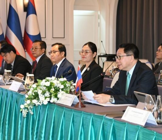Lao -Thai held discussions to address transboundary haze pollution.