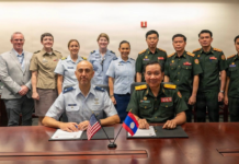 Laos and U.S held their 17th bilateral defense dialogue.