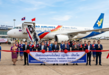 Lao Airlines launches Vientiane-Shenzhen route