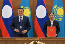 Laos and Kazakhstan signed a key Deal on Tracking Illicit Funds