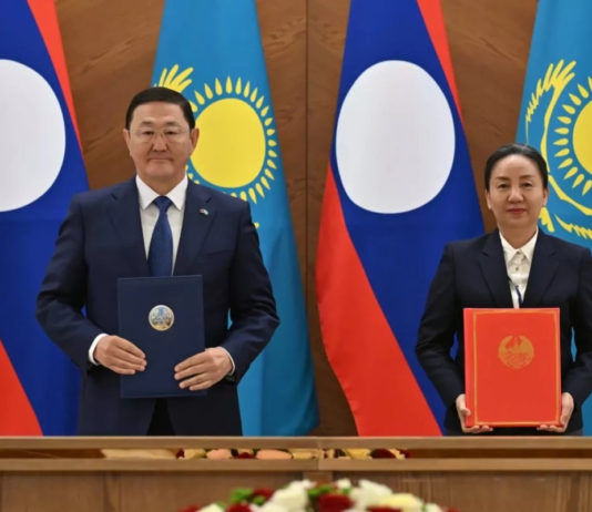 Laos and Kazakhstan signed a key Deal on Tracking Illicit Funds