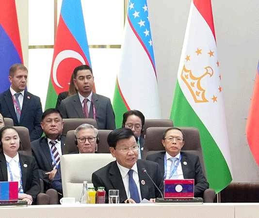 Lao President identifies four key areas for Laos to deepen cooperation with the Shanghai Cooperation Organisation